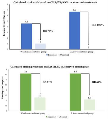 Combined atrial fibrillation ablation and left atrial appendage closure: Watchman vs. LAmbre devices